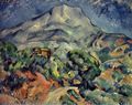 Cézanne, Paul: Straße vor dem Gebirge Sainte-Victoire