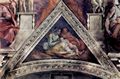 Michelangelo Buonarroti: Sixtinische Kapelle, Die Vorfahren Christi, Szene in Lnette