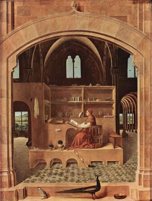 Antonello da Messina: Hl. Hieronymus im Gehus