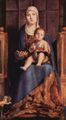 Antonello da Messina: Thronende Madonna, Fragment der Pala di San Cassiano, Venedig
