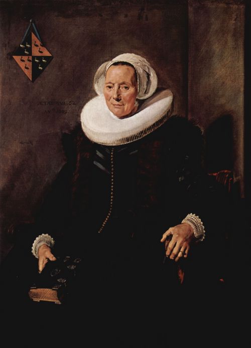 Hals, Frans: Portrt der Maritge Claesdr. Vooght, Gattin des Pieter Olycan