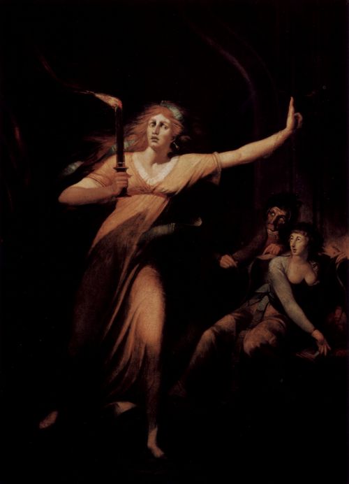 Fssli, Johann Heinrich: Die schlafwandelnde Lady Macbeth