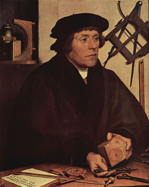 Holbein d. J., Hans: Porträt des Astronomen Nikolaus Kratzer