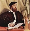 Holbein d. J., Hans: Portrt eines Mannes mit Laute