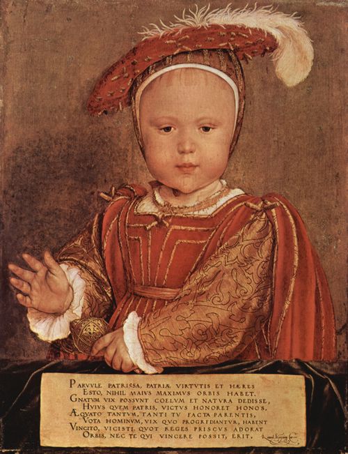 Holbein d. J., Hans: Portrt des Eduard VI. als Kind