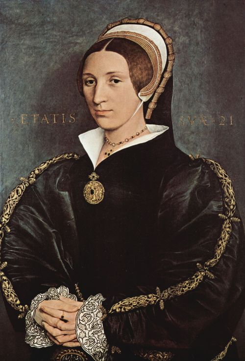 Holbein d. J., Hans: Porträt der Catarina Howard, 5. Ehefrau des Königs Heinrich VIII.