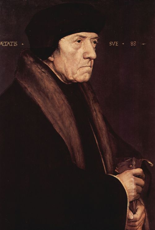 Holbein d. J., Hans: Portrt des Dr. John Chambers, Leibarzt des englischen Knigs Heinrich VIII.