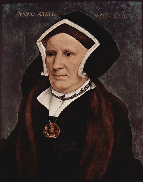 Holbein d. J., Hans: Porträt der Lady Margaret Butts