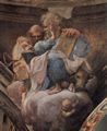 Correggio: Parma, San Giovanni Evangelista, Gewölbezwickel: Szene: Der Hl. Lucas und der Hl. Ambrosius