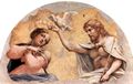 Correggio: Parma, San Giovanni Evangelista, Lünette in der Apside, Szene: Marienkrönung, Fragment