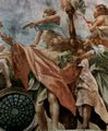 Correggio: Parma, Dom, Kuppelfresko: Szene: Verkndigung, Detail: Apostel und Epheben