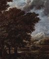Poussin, Nicolas: Gemäldefolge »Die vier Jahreszeiten«, Szene: Der Frühling, Detail
