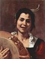 Ribera, José de: Mädchen mit Tamburin
