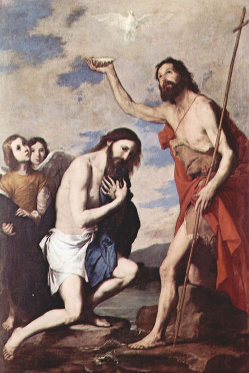 Ribera, Jos de: Taufe Christi