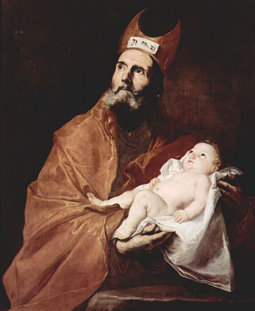 Ribera, Jos de: Der Hl. Simeon mit Christuskind