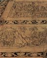 Eyck, Jan van: Maria Verkündigung, Detail: Zeichnung der Bodenfliesen