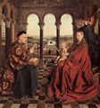 Eyck, Jan van: Madonna des Kanzlers Nicholas Rolin