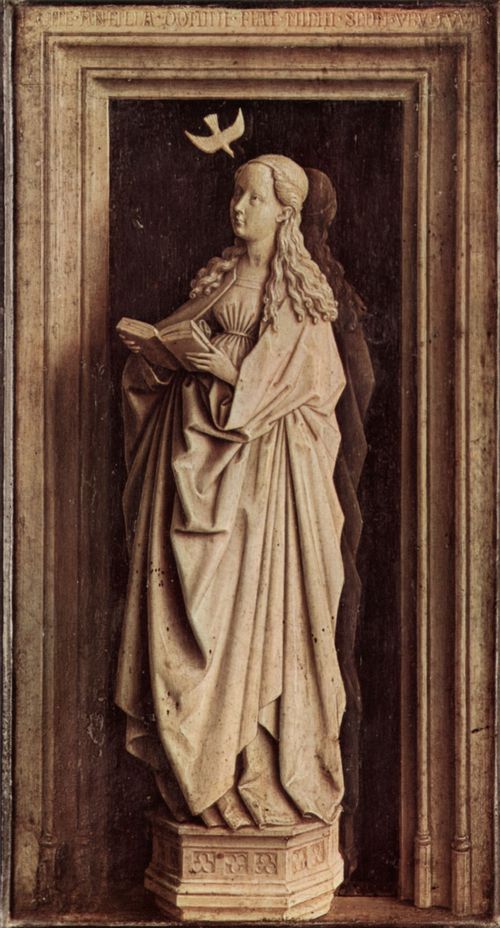 Eyck, Jan van: Jungfrau der Verkndigung (Thyssen-Verkndigung)
