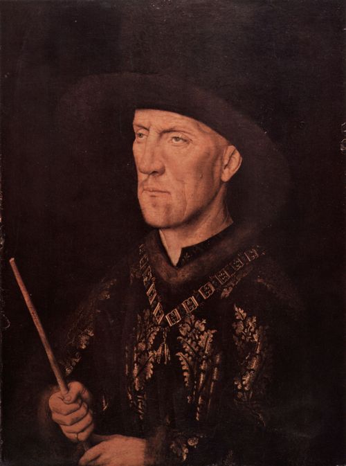 Eyck, Jan van: Portrt des Baudouin de Lannoy