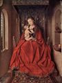 Eyck, Jan van: Madonna von Lucca, Szene: Maria lactans