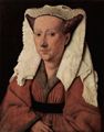 Eyck, Jan van: Porträt der Margaretha van Eyck, Gattin des Jan van Eyck