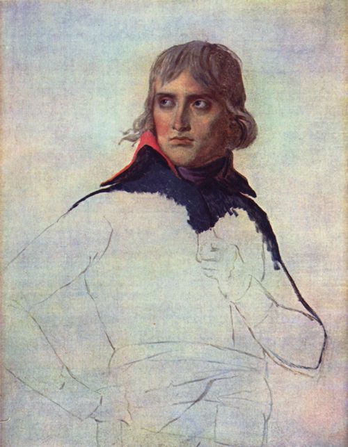 David, Jacques-Louis: Portrt des General Napoleon Bonaparte