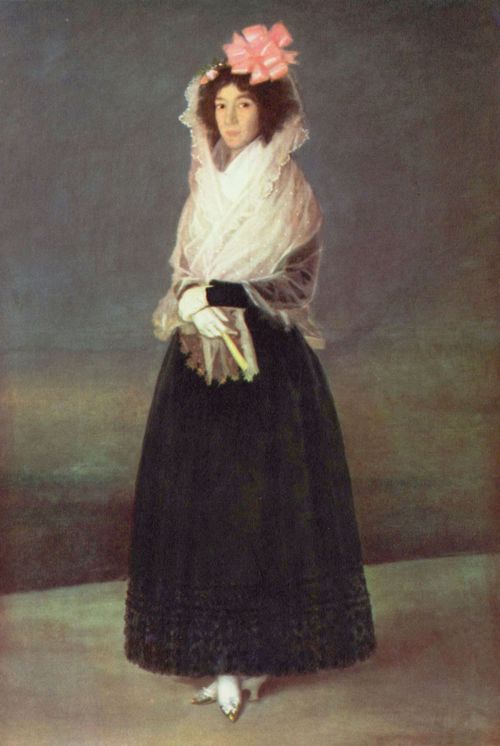Goya y Lucientes, Francisco de: Portrt der Comtesse del Carpio