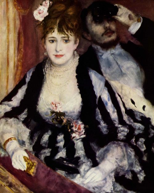 Renoir, Pierre-Auguste: Die Loge (Die Orchesterloge)