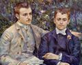 Renoir, Pierre-Auguste: Portrt von Charles und Georges Durand-Ruel