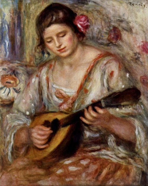 Renoir, Pierre-Auguste: Mdchen mit Mandoline