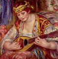 Renoir, Pierre-Auguste: Frau mit Mandoline