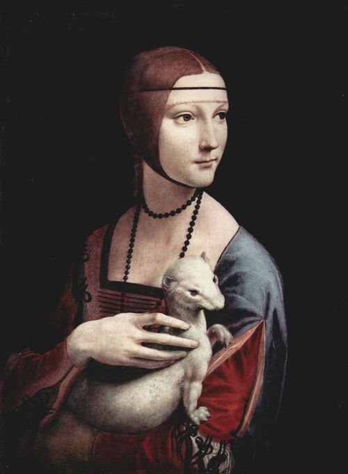 Leonardo da Vinci: Porträt einer Dame mit Hermelin
