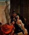 Tiepolo, Giovanni Battista: Alexander der Groe und Campaspe im Atelier des Apelles, Detail
