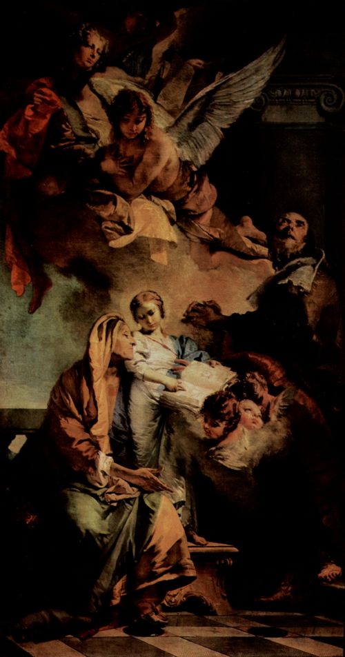Tiepolo, Giovanni Battista: Erziehung Mariens