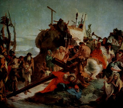Tiepolo, Giovanni Battista: Kreuzweg Christi, Aufstieg zum Kalvarienberg
