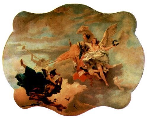 Tiepolo, Giovanni Battista: Triumphzug der Fortitudo und der Sapienzia