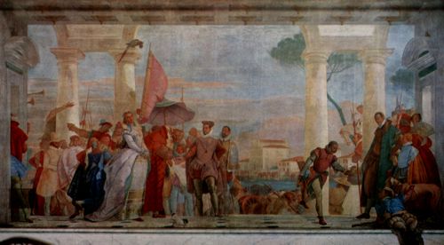 Tiepolo, Giovanni Battista: Der Empfang Heinrich III.
