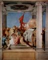 Tiepolo, Giovanni Battista: Fresken in der Villa Valmarana, Vicenza, Szene: Die Opferung der Iphigenie