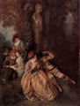 Watteau, Antoine: Der galante Harlekin