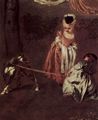 Watteau, Antoine: Vergngen im Freien, Detail