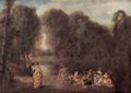 Watteau, Antoine: Die Zusammenkunft im Park