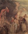 Watteau, Antoine: Einschiffung nach Kythera (erste Fassung), Detail
