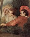 Watteau, Antoine: Gilles, Detail