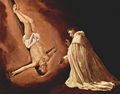 Zurbarn, Francisco de: Gemldezyklus »Szenen aus dem Leben des Hl. Pedro Nolasco«, Szene: Vision des Hl. Pedro Nolasco vom Hl. Petrus