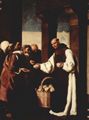 Zurbarn, Francisco de: Barmherzigkeit des Fra Martin de Vizcaya