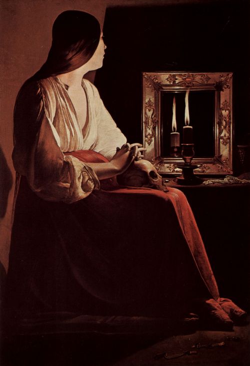 La Tour, Georges de: Büßende Maria Magdalena (Magdalena Wrightsman)