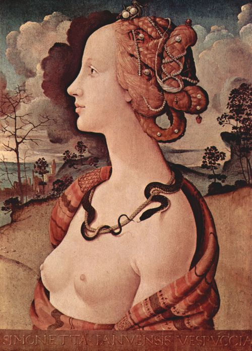 Piero di Cosimo: Portrt der Simonetta Vespucci