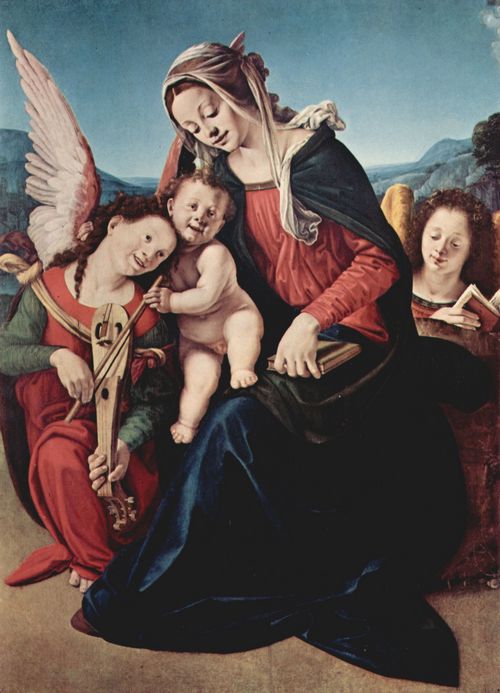 Piero di Cosimo: Madonna und Engel