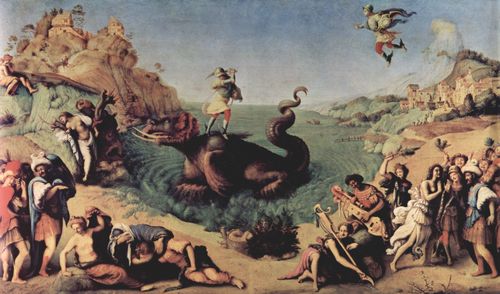 Piero di Cosimo: Perseus befreit Andromeda