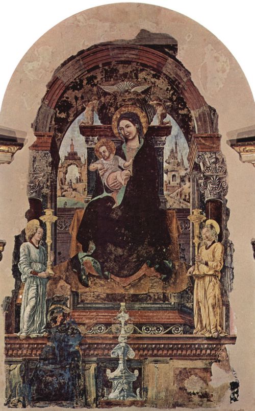 Cossa, Francesco del: Madonna, Fragment